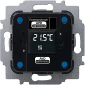 Busch-Jaeger BUSCH JAEGER 2CKA006200A0051 - Thermostatischer Auslöser - LCD - IP20 - Schwarz - Grau - Busch-free@home - RoHS - CE