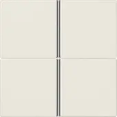 JUNG Taste 4t Schalter LS ws glz f.Bussystem LS404TSA