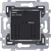 Züblin 551-72112 Vernetzter Doppelschalter, Sockel, 2 x 10 A (max. 16 A insgesamt),71 x 55172112