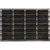 Hamat MudBuster Schwarz 45x75 cm Fußmatte (zwart)