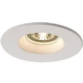 SLV Gips Downlight Plastra rund Weiß 148070
