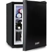 Klarstein Mini Kühlschrank für Zimmer, 40L Mini-Kühlschrank für Getränke & Kosmetik, Kleine Minibar, Kühlschrank Klein & Leise, Verstellbare Ablagen, Kleiner Skincare Kühlschrank 5-15°C