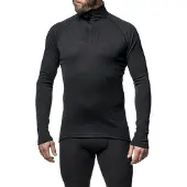 Woolpower Langarmshirt Zip Turtleneck Protection Lite Unisex Anthracite-XL