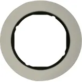 Berker 10112084 Rahmen Alu/schwarz Serie R.classic