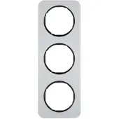 Berker 10132184, Aluminium, Schwarz, Aluminium, Schraubenlos, , Glänzend, R.1