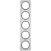 Berker 10152184, Aluminium, Schwarz, Aluminium, Schraubenlos, , Glänzend, R.1