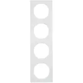 Berker 10142289, Weiß, Glänzend, Schraubenlos, , 1 Stück(e)
