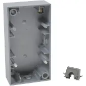 Berker 10429939 Aufputz-Gehäuse 2fach Q.3 alu samt lack