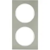 Berker 10122214, Edelstahl, Weiß, Edelstahl, Schraubenlos, , Glänzend, R.3