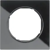 Berker Hager 10112216 - Schwarz - Glas - 81,2 mm - 81,2 mm - 10 Stück(e)