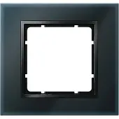 Berker 10116616, Anthrazit, Schwarz, Schraubenlos, , Matte, 1 Stück(e)