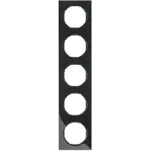 Berker 10152245, Schwarz, Thermoplast, Schraubenlos, , Glänzend, R.3