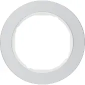 Berker 10112074, Aluminium, Weiß, Aluminium, Schraubenlos, , Glänzend, R.Classic