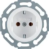 Hager 4755, Weiß, Duroplast, IP20, 10 Stück(e), 250 V