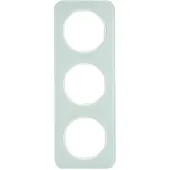 Berker 10132109, Weiß, Glas, Schraubenlos, , Glänzend, 1 Stück(e)