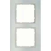 Berker 10123904, Aluminium, Weiß, Aluminium, Schraubenlos, , Matte, 10 Stück(e)