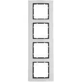 Berker 10143004, Aluminium, Anthrazit, Aluminium, Schraubenlos, , Matte, 1 Stück(e)