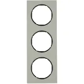 Berker 10132204, Schwarz, Edelstahl, Edelstahl, Schraubenlos, , Glänzend, R.3