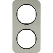 Berker 10122104, Schwarz, Edelstahl, Edelstahl, Schraubenlos, , Glänzend, R.1