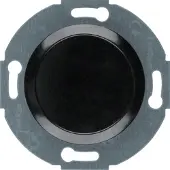 Berker 100921 - Schwarz - Metall - Kunststoff - Schraubenlos - - Glänzend - 20 Stück(e)