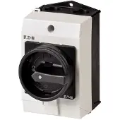 Eaton T0-1-8200/I1/SVB-SW, Kippschalter, 1P, Schwarz, Weiß, IP65, 80 mm, 110 mm