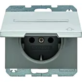 Berker 47527203 - Aluminium - Aluminium - IP44 - 250 V - 10 Stück(e)