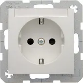 Berker 47498989, Typ F, Weiß, Duroplast, IP20, 250 V, 16 A
