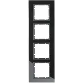 Berker 10146616 Glasrahmen 4fach B.7
