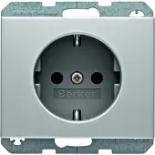 Berker 41357003 SCHUKO-Steckdose K.5 Alu