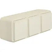 Berker 47733512 Steckd. SCHUKO 3f. waager. AP