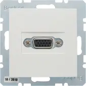 Berker 3315408989, VGA, Weiß