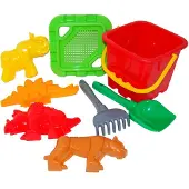 Cavallino Toys 35493 Bucket-fortress + sand accessories