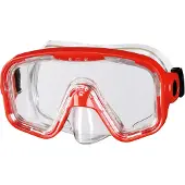 BECO BEERMANN Schwimmmaske - Bahia 12+ - Rot - - One Size - Tauchermasken