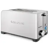 Taurus MyToast Duplo Legend, 2 Scheibe(n), Edelstahl, Edelstahl, Tasten, Drehregler, 1400 W