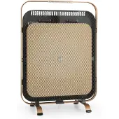 Klarstein Infrarotheizung mit Thermostat, 1300 Watt Elektroheizung, Marmor-Wärmespeicher Infrarotheizung, IR Paneel mit Frostschutzfunktion, Elektrischer Flach-Heizkörper, Effiziente Heizung