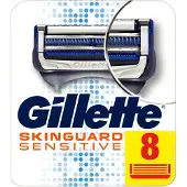 Gillette Skinguard Klingen für Männer, für empfindliche Haut, Packung mit 8 Klingen