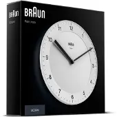 Braun Wanduhr BC06W 200x200x32 mm