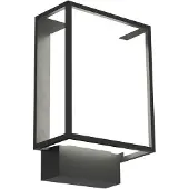 Nordlux Nestor, Oberfläche, Rechteck, 1 Glühbirne(n), IP44, Schwarz