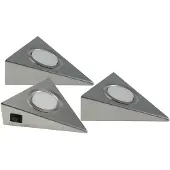 Heitronic 23009 Genua Led Unterbauleuchte 6 W Edelstahl Lampe Leuchte Unterbau