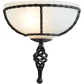 Elstead Lighting Elstead Pembroke Wandleuchte E27 Schwarz, UK