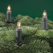 ROTPFEIL Weihnachtsbaumkette, 15-fl., außen