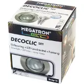 MEGATRON LED-Einbauspot Set 2800K eb MT75403