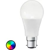 Ledvance Smart+ BT CLA60 60 10 W B22D LED-Lampe, Birnenform, Sockel B22, 10 Watt, wechselnde Farben, 2700 K, dimmbar, Amazon Alexa / Apple HomeKit / Google Home