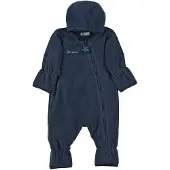 Sterntaler Overall Fleece in blau melange | Gr.: 74
