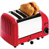 Dualit Toaster 40353 rot 4 Schlitze