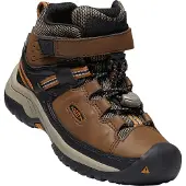 Keen Targhee Mid Wp Jüngere Kinder Dark Earth/Golden Brown Größe EU 30
