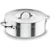 Lacor 20045 Bratentopf mit Deckel 45 cm