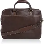 Castelijn & beerens Laptoptasche Verona Reißverschluss Mocca 15,6