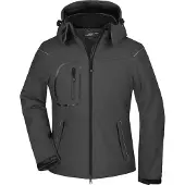 James & nicholson Damen Winter Softshelljacke JN1001, black JN1001 , 1 Stück, Größe: L