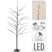B2X Weihnachtsbaum mit 240 LED-Lichtern für den Innen- und Außenbereich